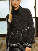 Антрацитовый жакет