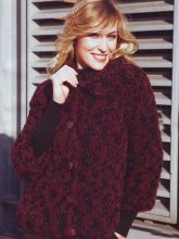 бордовый жакет