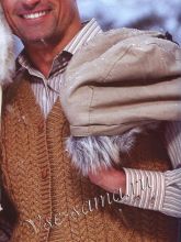 Жакет со жгутами