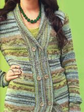 Кардиган из шерсти суперуош