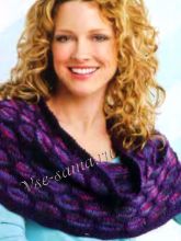 Круговая шаль Тиффани, фото