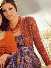 Меланжевое болеро