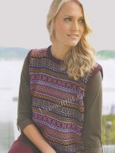 Мужской и женский жилет с орнаментом, фото