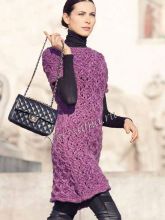 Платье фиолетовое, фото