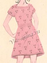 Платье, расширяющееся книзу