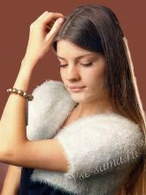 Пушистый жакет