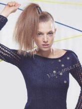 Синий джемпер, фото