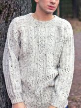 Светло-бежевый свитер