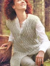 Светло-серый жилет