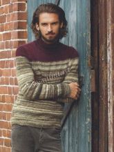 Свитер с высоким воротником-стойкой, фото