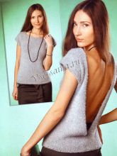 Топ с открытой спиной