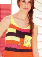 Топ спицами - графичный дизайн