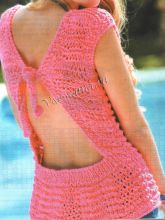 Топ темно-розового цвета, фото