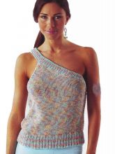 Топ с диагональным вырезом