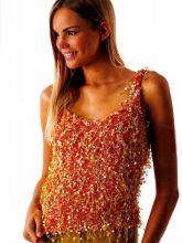 Топ с завязками на спине