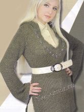 Туника болотного цвета