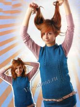 Туника с косами