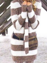 Удлиненный пуловер и шарф