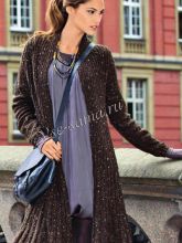 Удлинённый кардиган