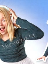 Укороченный пуловер