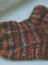 Вязание носков с отдельной пяткой, фото Вязание носков с отдельной пяткой, фото