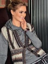 Жилет с V-образным вырезом