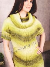 Зеленый блузон