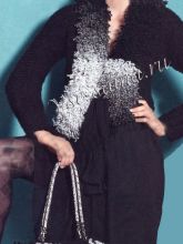 Жакет с изюминкой и сумка спицами