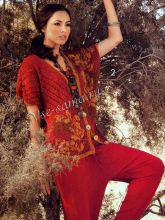 Жакет с рукавами кимоно