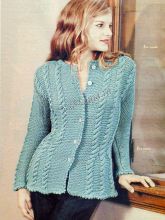 Жакет - Драгоценная бирюза