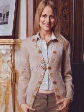 Жакет с вышитыми планками