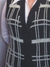 Жилет в клетку