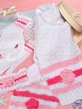 Бело-розовый комплект, фото