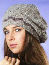 Берет с орнаментом на планке, фото