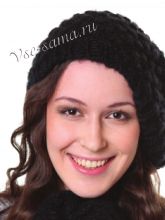 Берет с узором Крупное букле, фото