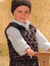 Безрукавка и шапочка, фото