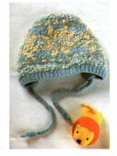 Чепчик со снежинками