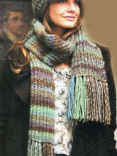 Кепи с козырьком и шарф