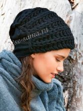 Комбинированная шапочка, фото