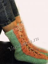 Носки на шнуровке