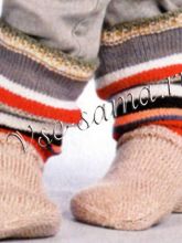 Носки в полоску