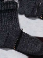 Носки с ирландским узором