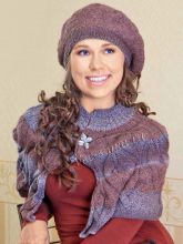 Пелерина и берет, фото