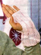 Перчатки без пальцев