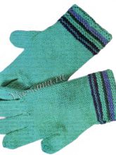 Перчатки голубые