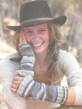 Пестрые митенки