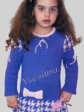 Платье с жаккардовым узором