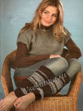 Серо-коричневые гетры