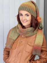 Шапка и шарф-шраг, фото