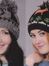 Шапки с жаккардом, фото